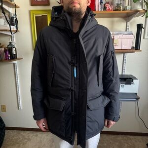 J. Crew Men's Navy Hooded Nordic Parka